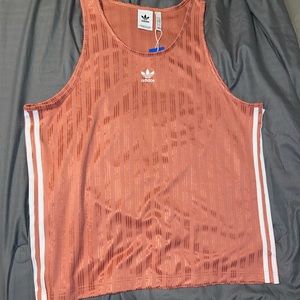 Coral Adidas tank top